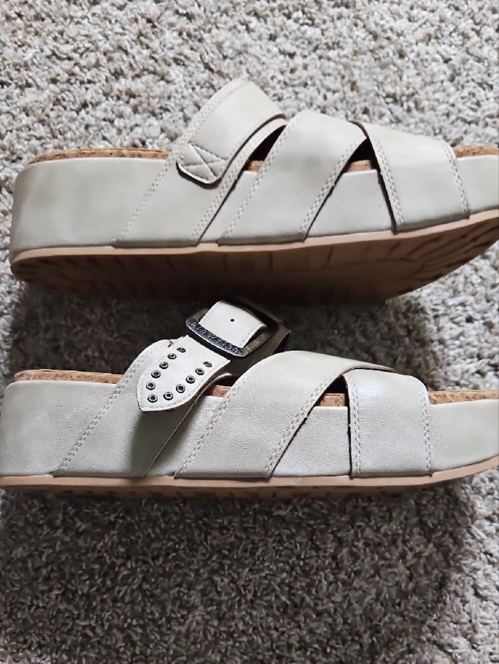 Blowfish Cross-Strap Platform Sandals with Adjustable Buckle - Picture 10 of 13
